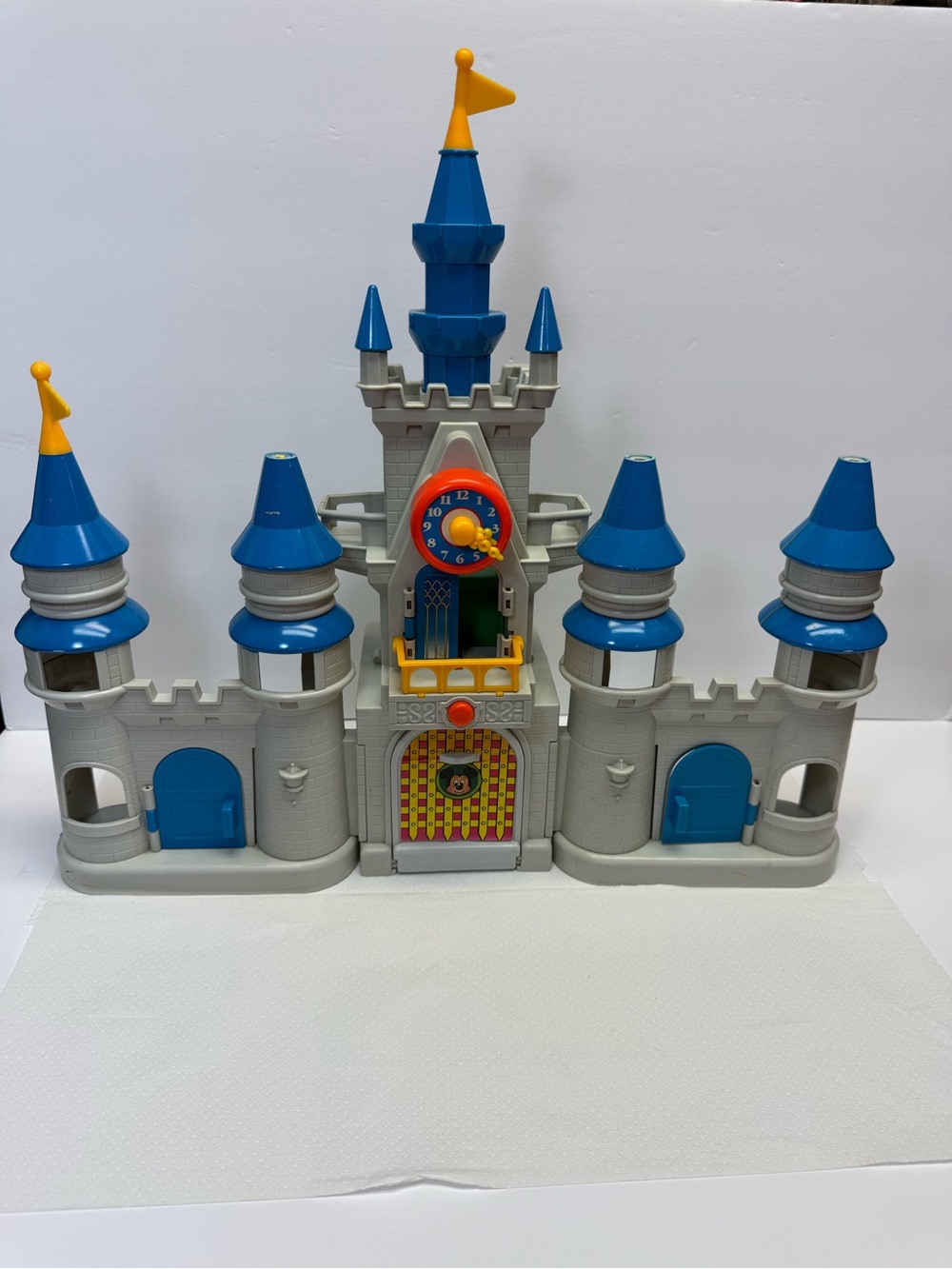 Vintage 1987 Playmates Disney Castle Cinderella Magic Kingdom Playset Tower Toy